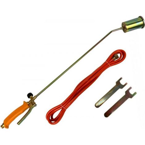 bruciatore cannello saldatore gas x guaina asfalto lunga 90cm 710304 (1/5)