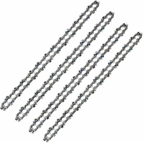 Est-ce vraiment si utile Chaîne de tronçonneuse 52 maillons, pas 3/8" LP, taille 050" (1,3 mm) faible rebond, lot de 4 chaînes de tronçonneuse 52 entraînements, convient pour guide-chaîne de 14" (35 (1/5)