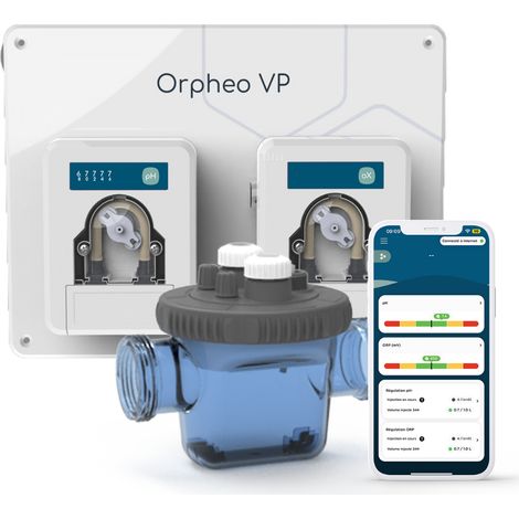 Orpheo VP - Régulateur automatique connecté pH et RedOx - CCEI