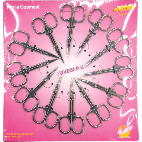 SET FORBICI PER MANICURE 12 PEZZI
