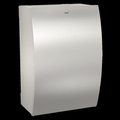 KWC Hygieneabfallbehälter, STRATOS, Edelstahl, AP, 205x305x134 mm (1/2)