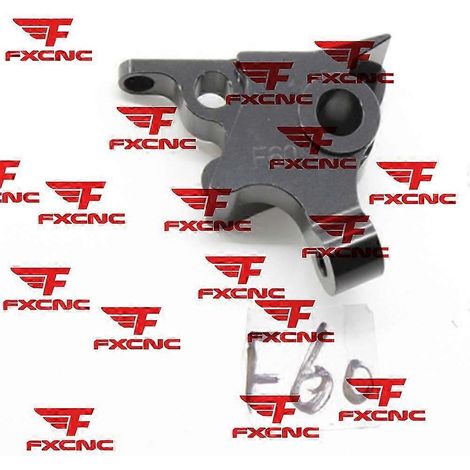 Leviers de frein et d'embrayage réglables en aluminium pour moto Yamaha XVS650 Dragstar 1997-2003 et XVS1100 Dragstar 1999-2004 (frein F60) (1/5)