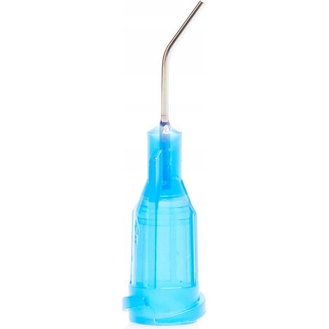 Aguja dispensadora de flux 22G (doblada)