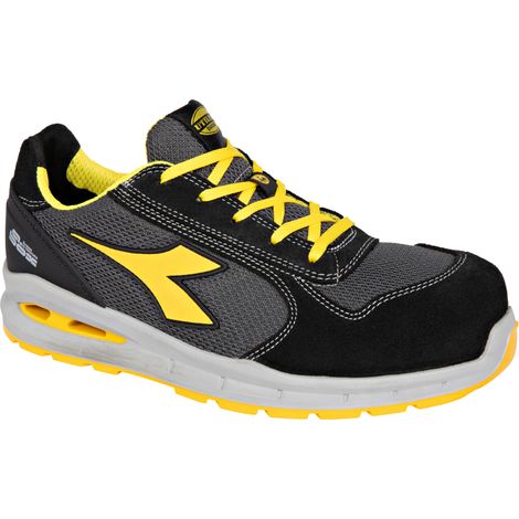 Chaussures de sécurité basses RUN A.BOX LOW S1PS FO SR ESD grises/noires DIADORA - 182526 C4663 40 (1/2)