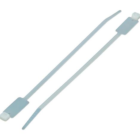 Kabelbinder mit Flansch 270x4,6 Beutel 100u