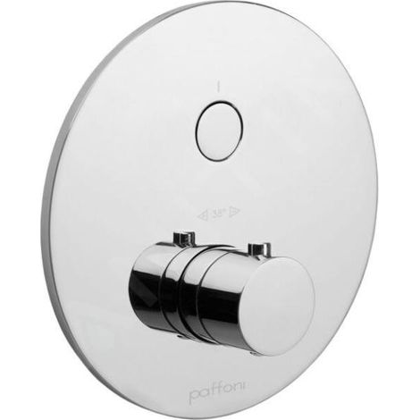 Set extérieur de douche thermostatique à encastrer 1 fonction Paffoni Compact Box CPT013CR Chromé