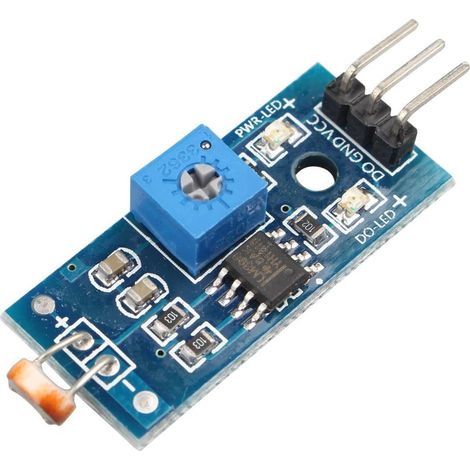 1 Module Capteur Lumière, Sortie Numérique, Potentiomètre Réglable, Pour Arduino UNO (1/5)