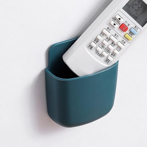Wall-Mounted Remote Control Holder, Self-Adhesive ABS Remote Control (1/5)