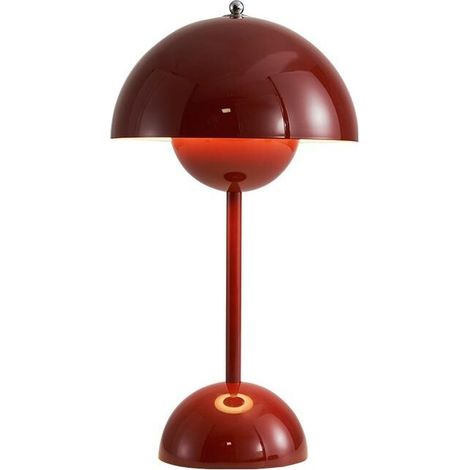 Lampe de bureau LED champignon rechargeable – Gradation tricolore – Matériaux fer et acrylique – Économie d'énergie pour maison moderne (1/5)