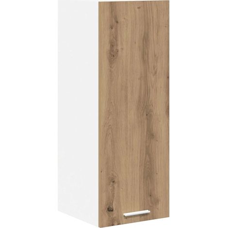 Armadio pensile moderno grande spazio di archiviazione 30 x 31 x 80 cm in legno ingegnerizzato bianco 020053295