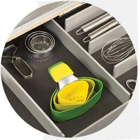 Diviseur vapeur - - 3 pièces - Silicone - Acier inoxydable - Écologique (1/3)