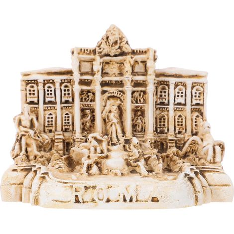 Rome Miniature Fontaine de Trevi Maquette en résine Souvenir de voyage (1/5)