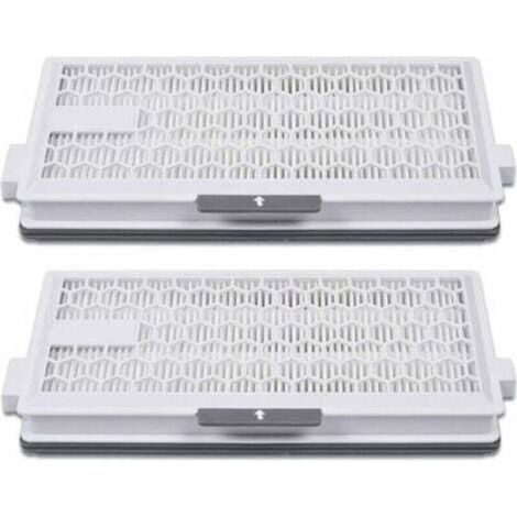 2er-Pack Airclean Plus 50 HEPA-Filter für Miele Complete C3 Powerline, S8340 – Air Clean SF-HA 50 für Complete C2, C3 Compact, C1, C2 – Staubsauger-Ersatzzubehör