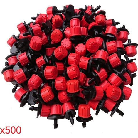 CONTAGOCCE REGOLABILE ROSSO 0 49 L H VARIFLOW 500 UNIT