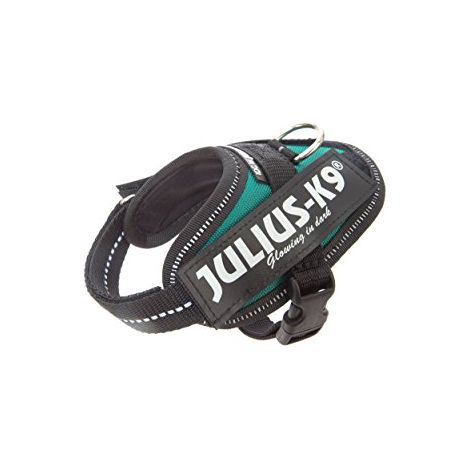 Pettorina IDC Julius K9 Powerharness (ITA) - Pettorina IDC Julius K9 Powerharness (ITA) - Verde Smeraldo, XXXS / Baby 1 (29-36cm)