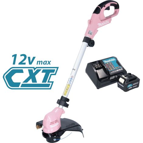 Makita UR 100 DZP Coupe-bordures sans fil 12 V max. 260 mm rose Solo - sans batterie, sans chargeur (1/5)