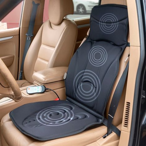 Colchoneta de asiento de masaje termico shiatsu masseatsu innovagoods (1/5)