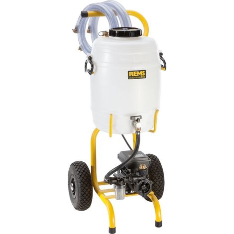 Rems – Pompe de transfert Solar-Push K 60 – Débit élevé 30 L/min – Moteur 860 W pour systèmes solaires et géothermiques – Transport facile