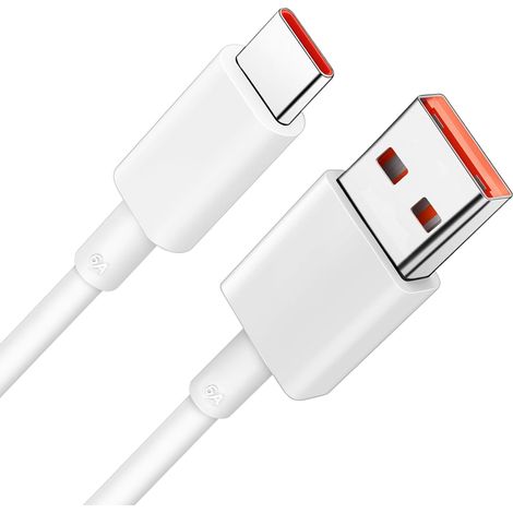 120W 2m 6A Câble USB C Charge Rapide pour Xiaomi 17T/15T/14T/13T/12T/11 Pro (1/5)