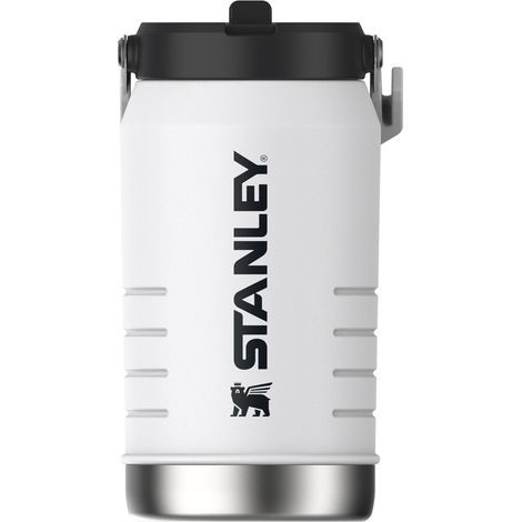 Stanley 1913 Iceflow Flip Straw 2.0 Jug 1.90L - 20 Ore Di Freddo - 4 Giorni Di Freddo - A Prova Di Perdite - Acciaio - Senza BPA - Lavabile In Lavastoviglie - Bottiglia Termica Palestra - Chalk (1/5)