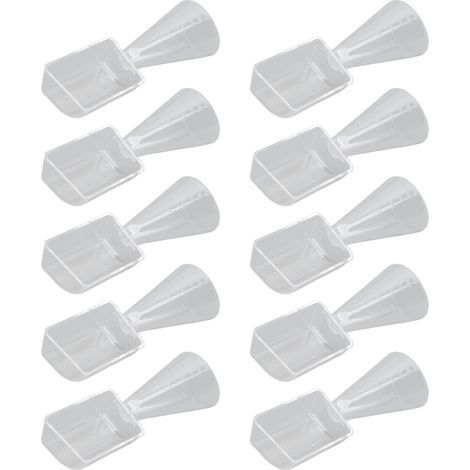 10 DIY-Messlöffel für Gesichtsmasken, multifunktional und präzise mit Skala – 10er-Pack (1/5)