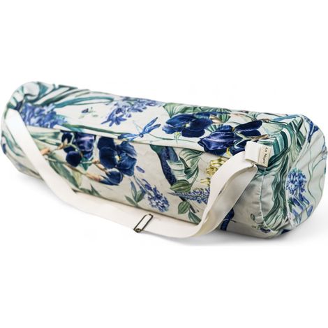 Bolsa para esterilla de yoga - Iris azul (1/5)