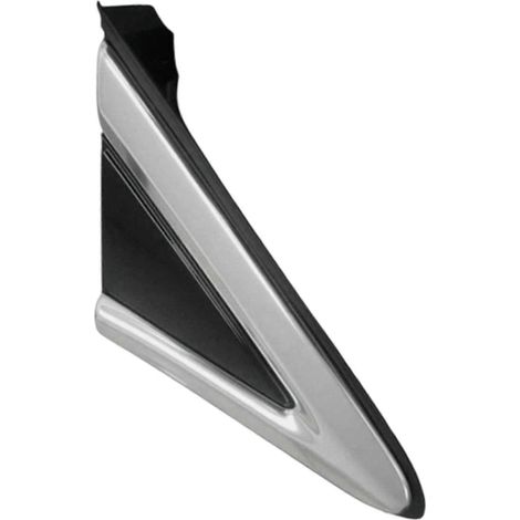 Moulure triangulaire chromée d'angle d'aile de rétroviseur latéral avant pour Cadillac XTS 2013-2019 22955948 20920155 23433634 R (1/5)