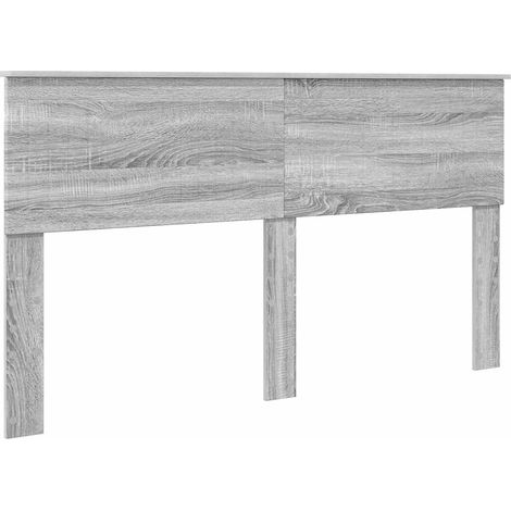 Tête de lit Gris Sonoma 160 cm Bois d'ingénierie (1/5)