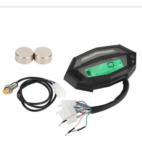 Digitaler Motorrad-Tachometer, Drehzahlmesser, Geschwindigkeits- und Ganganzeige für Kawasaki Z1000 (1/5)