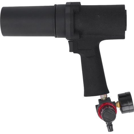Pistolet à calfeutrer pneumatique professionnel à vitesse réglable avec manomètre, 310 ml (1/5)