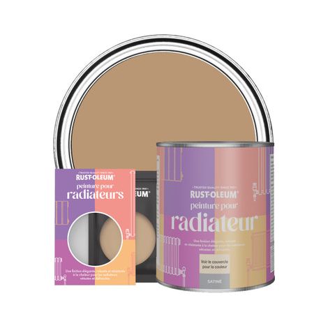 Peinture pour Radiateur, Finition Satinée - Argile (1/3)