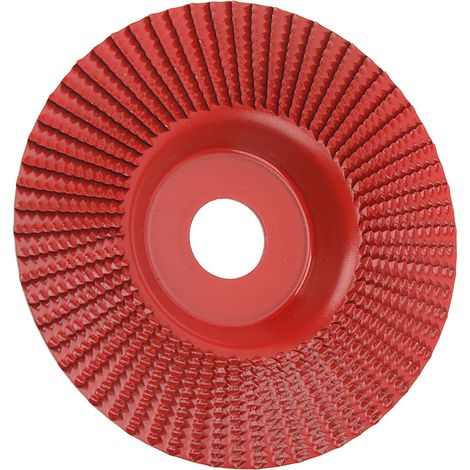 Meule de formage, denture de coupe, meule de sculpture parfaitement adaptée et à haut rendement pour le polissage Rouge (1/5)