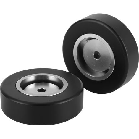 2 Stück Driftreifen aus Aluminiumlegierung für RC-Cars, passend für WPL D12 RC-Truck, 54 mm, silber (1/5)