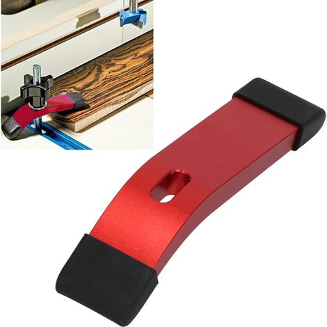 Holzbearbeitungs-Druckplattenset, Druckblock, T-Schraube, T-Schieber, rot. (1/5)
