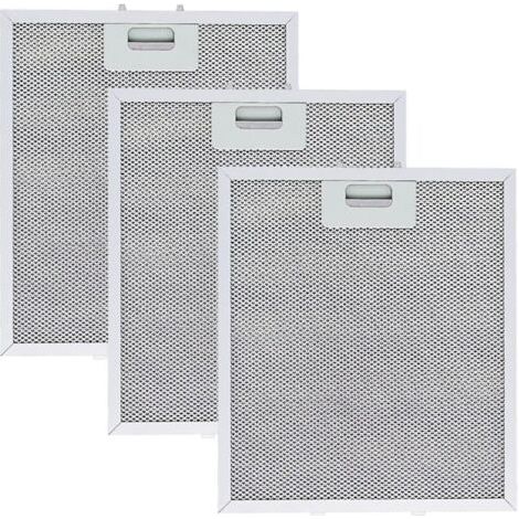 3 pices Filtre Graisse Mtallique pour Hotte Aspirante 305 x 267mm ,filtres pour hotte aspirante de cuisine,Filtre en Maille Accessoire Hotte Aspirante pour Hottes de Cuisine (1/5)