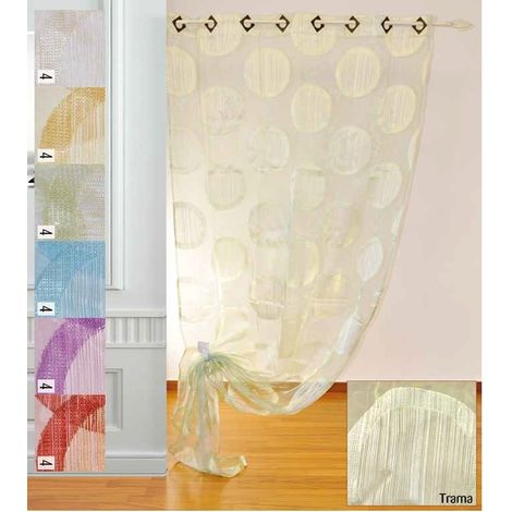 Tenda Arredamento per interni demi 140 x 280 cm Vari Colori