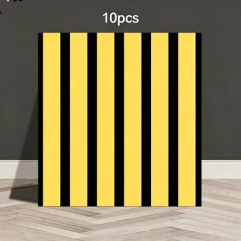 Set mit 10 selbstklebenden Tapeten in Holzoptik (Fliesenoptik, Maße: 30 x 30 x 0,2 cm) (1/5)