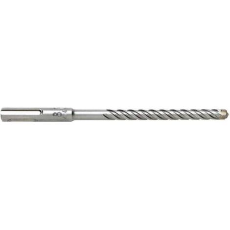 Punta SDS Plus per trapano martello 4 Eliche + 4 Taglienti -  160 mm - 12X 200/260