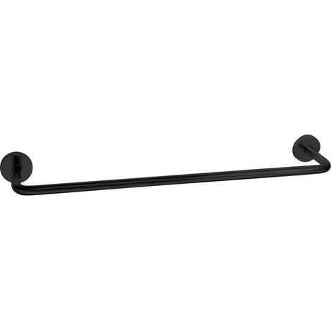 Porte-serviette TITO en laiton massif noir mat - 33 x 7 x h 3,5 cm - Koh-I-Noor