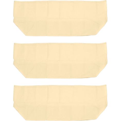 Lot de 3 housses rectangulaires pour jardinières, protection hivernale contre le gel, avec cordon de serrage, pour balcon ou rebord de fenêtre (39,4 x 15,7 x 17,7 pouces)