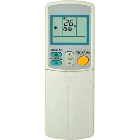 Télécommande universelle pour climatiseurs Daikin, compatible avec divers modèles, permettant le remplacement de la télécommande d'origine.-Fei Yu (1/4)