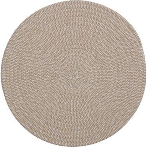 Set de Table Déco "Coton" 38cm Naturel