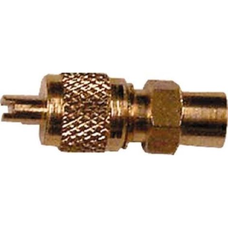 Valvula obus 1/4 soldar con tapon 1/4 SAE