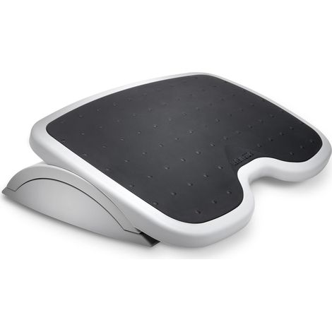 Kensington Poggiapiedi Solemate, Ergonomico e Regolabile, con Memory Foam, per Migliorare la Postura e Mitigare I Dolori Legati a Sciatica e Problemi Ortopedici, Grigio/Nero, 56145 (1/4)