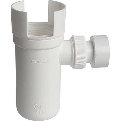 Comap – Siphon groupe de sécurité avec déflecteur en plastique blanc – Installation rapide – S600100