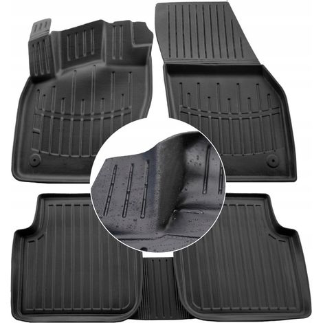 Tapis et essuie-glaces en caoutchouc pour VW Tiguan 2 Allspace à partir de 2016 - UD TUBES (1/5)