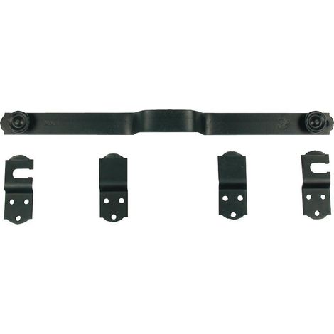 Torbel barra de seguridad 120 cm negra robusta