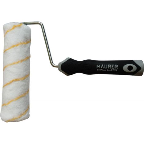 RULLO IN POLIAMMIDE PELO CORTO LINEA GIALLA 23CM - MAURER PLUS