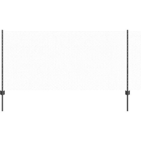 Maison Exclusive - Geschweißter Drahtzaun 10 x 1 m (B x H) PVC-be