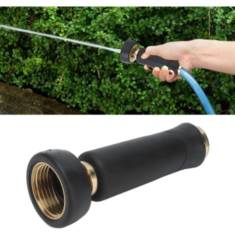Hochdruck-Wasserpistole mit 10 cm (4 Zoll) Innengewinde und Messingbeschichtung, ideal für Hausgartenarbeiten, Autowäsche und verstellbare Gartenschlauchdüsen. (1/5)